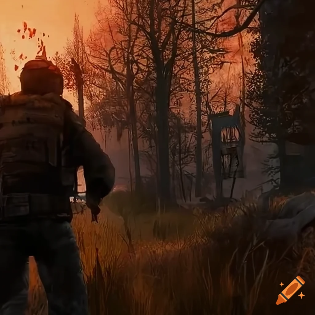 craiyon_235726_intense_gameplay_of_DayZ_with_zombies_and_abandoned_buildings